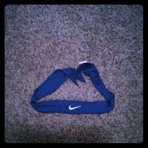 Nike blue headband